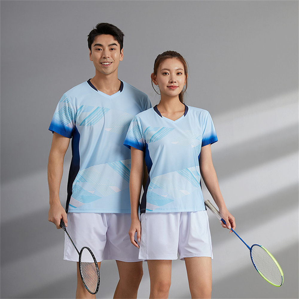 Badminton Shuttlecock - เสื้อแบดมินตันกางเกงขาสั้นสำหรับผู้ชายเสื้อลูกขนไก่กระโปรงทีมชุดออกกำลังกายแห้งเร็วระบายอากาศได้ดี