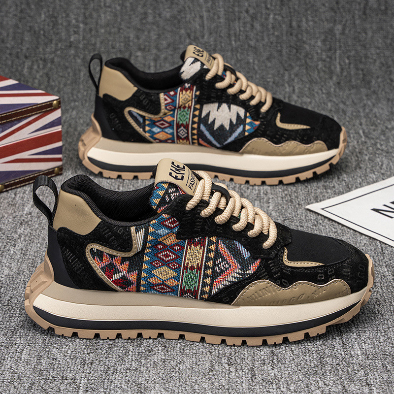 Badminton Shoes - รองเท้าผ้าใบผู้ชาย Designer Casual รองเท้าแฟชั่นรองเท้าวิ่งรองเท้าเทนนิสกลางแจ้งรองเท้าร้อนขายผู้ชายนุ่ม Vulcanized รองเท้า