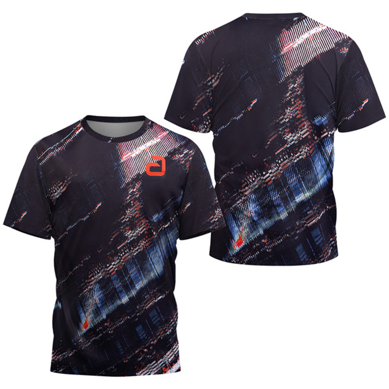 Badminton Jersey - เสื้อยืดปิงปองลาย Undercurrent สำหรับผู้ชาย ฤดูร้อน 2027-2026 เสื้อยืดแบดมินตัน