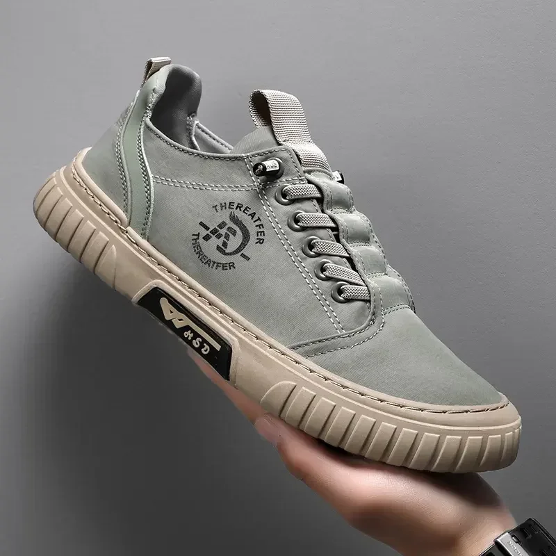 Badminton Shoes Men - ผู้ชายรองเท้าสบายๆBreathableรองเท้าผ้าใบสีดําแฟชั่นขับรถเดินรองเท้าเทนนิสสําหรับชายสเก็ตแฟลตZapatillas Hombre