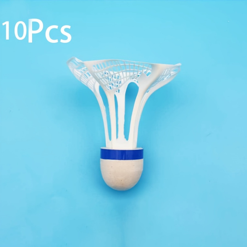 แบดมินตันทนลม 10 ชิ้น - เหมาะส - Feather Shuttlecock บทวิจารณ์และราคา