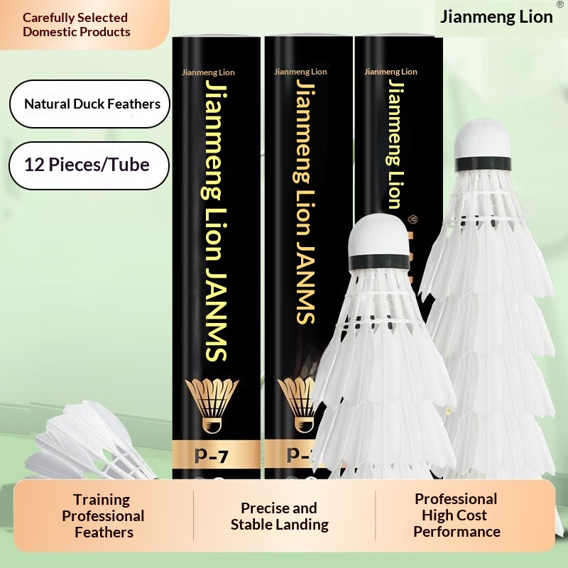 ลูกแบดมินตันขนห่าน Lion 12 แพ็ - Feather Shuttlecock บทวิจารณ์และราคา