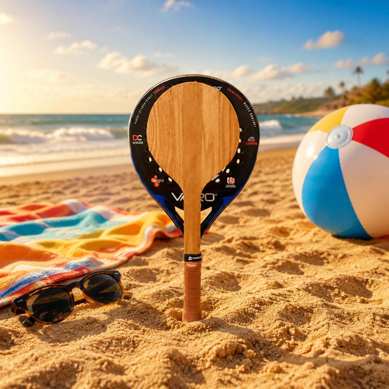 ไม้เทนนิสชายหาด ไม้เทนนิสฝึกซ้ - Sports Grip บทวิจารณ์และราคา