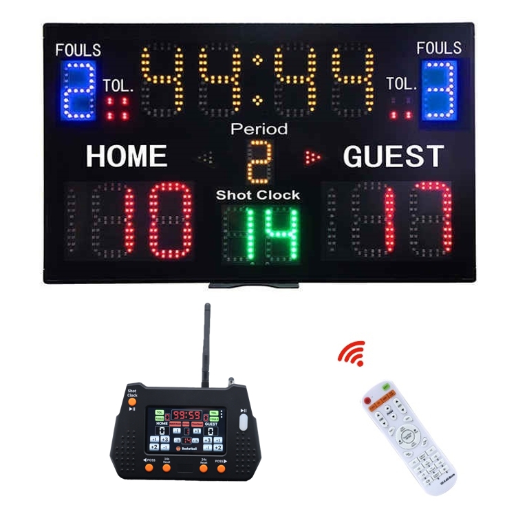คอนโซลควบคุมระยะไกลไร้สายแบบพก - Scoreboard Digital บทวิจารณ์และราคา