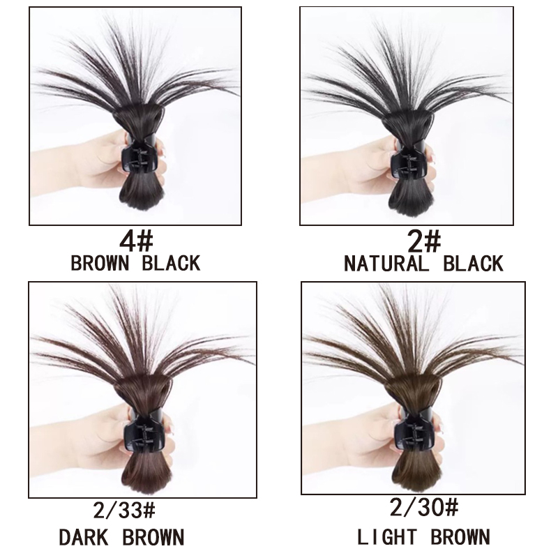 ผู้หญิงสังเคราะห์ครึ่งผม Claw  - Feather Shuttlecock บทวิจารณ์และราคา