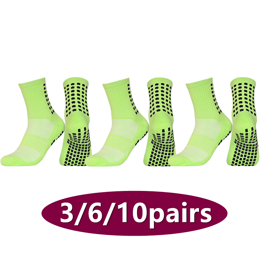 3/6/10 คู่ ถุงเท้ากันลื่นสำหรั - Sports Grip บทวิจารณ์และราคา