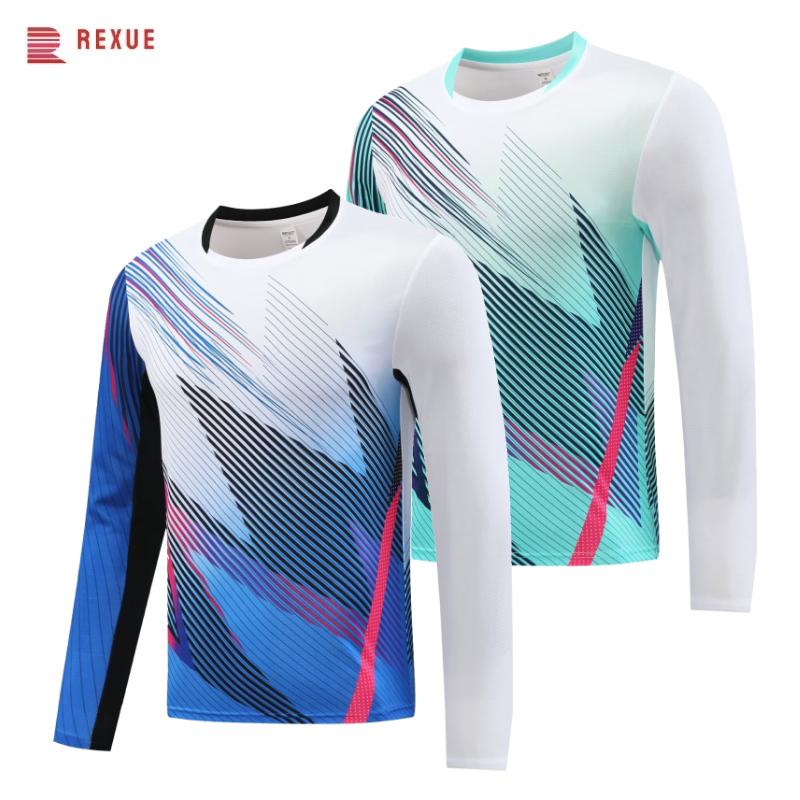 เสื้อลายกีฬาปิงปอง Kaus Bulu t - Badminton Jersey บทวิจารณ์และราคา