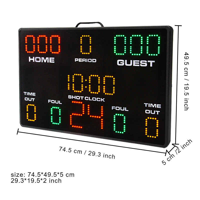 กระดานคะแนนบาสเกตบอลอิเล็กทรอน - Scoreboard Digital บทวิจารณ์และราคา